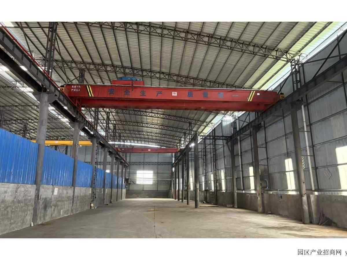 中新厂房850方带龙门粤港澳大湾区产业园吊，280方办公宿舍-广州增城增城中新厂房出租（实地看房）