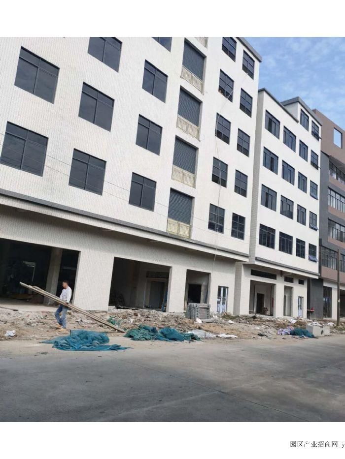中山粤港澳大湾区产业园小榄产业大道边上全新厂房550一层出租可以分租（多图实拍）