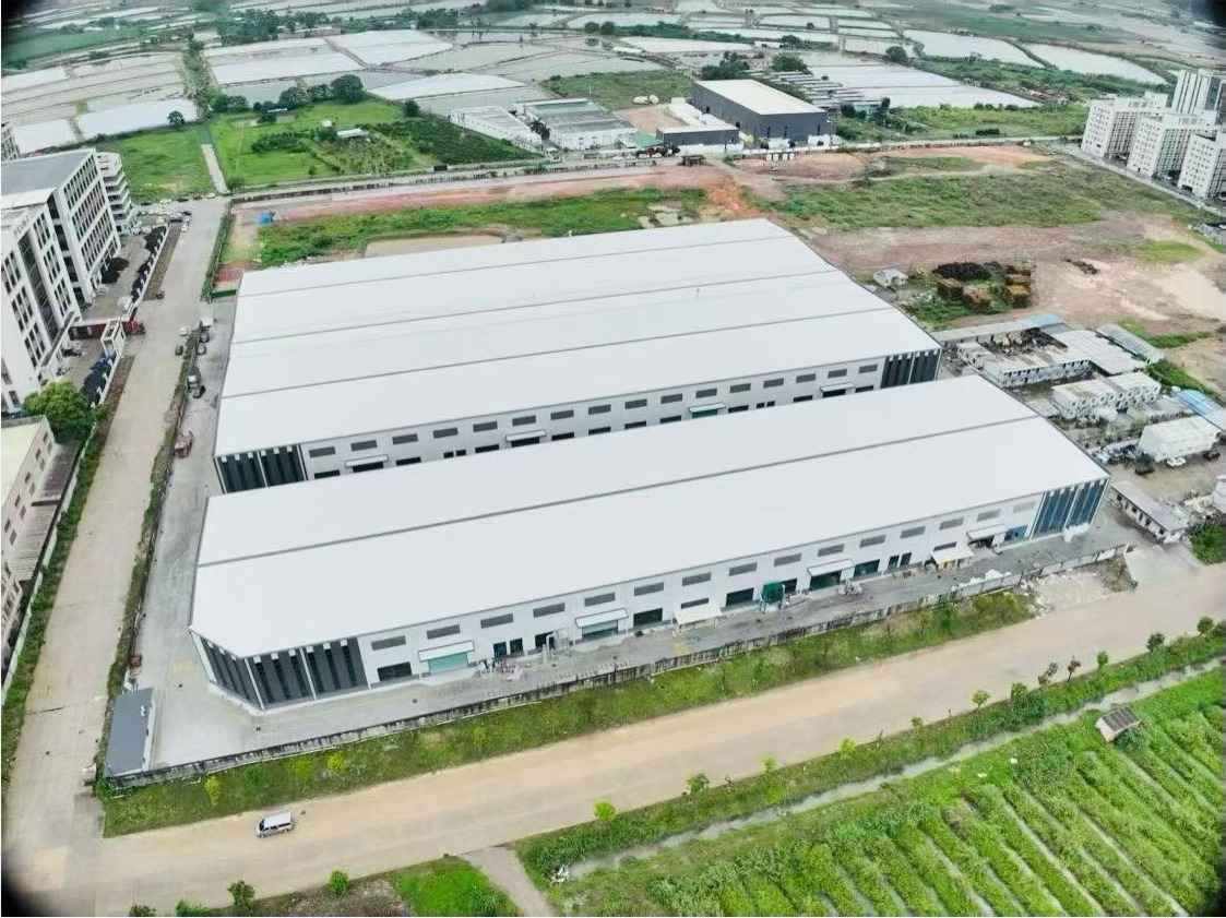 惠州博罗石湾镇全新红本钢结构厂房出租 28000平3栋滴水13米（即租即用）