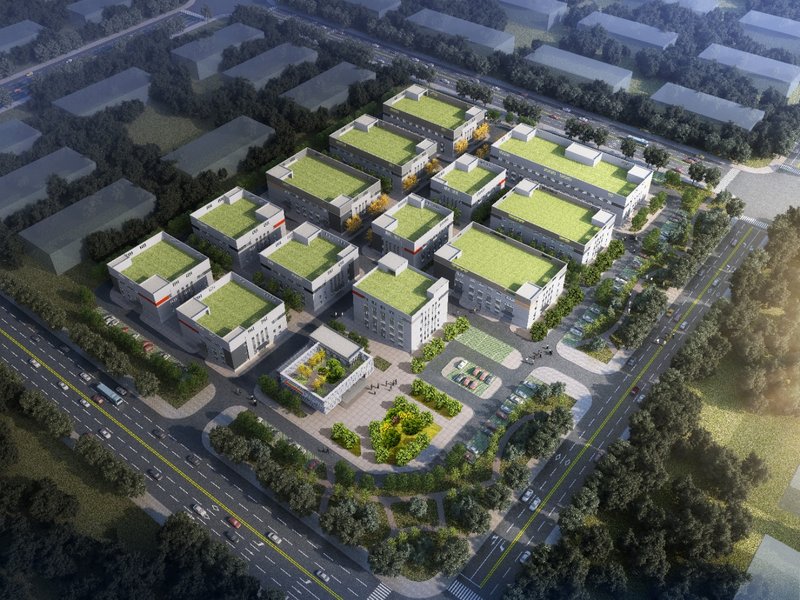 河南周口开发区 豫沪合作周口示范园 800亩大型产业园 标准厂房出售招商 2层/栋 1000平方米起售  另有土地出售50亩起 政策优惠
